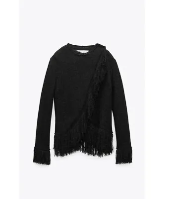 Zara Studio Sparkly Knit Top Size XS 🦋 • $26.10