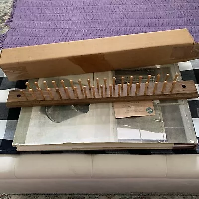 Vintage Avon Oak Tie Belt Rack In Box • $25