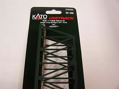 N SCALE Track Kato 20-432 Green Bridge - Lot P84 • $16