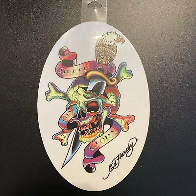 Death Or Glory STICKER Decal Artist Ed Hardy Out Of Print! • $6.99