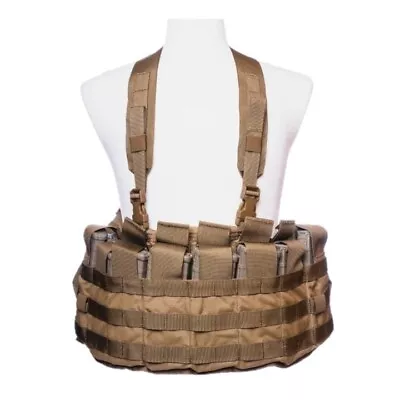 USMC Coyote Brown Chest Rig - Marine Corps Issue Load Bearing Tactical Vest- NEW • $119.95