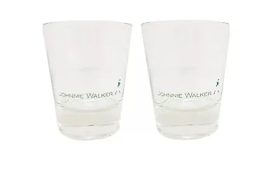 Johnnie Walker Green Label Malt Whisky 2 X Tumbler Glasses BNWOB  MAN CAVE RARE • $39.99