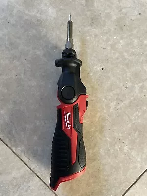 Milwaukee M12SI-0 CORDLESS  SOLDERING IRON NO BATTERY NO CHARGER • £54.99