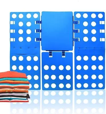 Adult Magic Clothes Folder T Shirts Jumpers Organizer Easy Fast Fold Laundry • £8.06