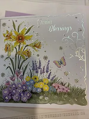 Religious Single Christian Easter Card With Envelope Free Postage • £2.50