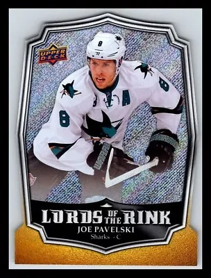 2014-15 Upper Deck Overtime Lords Of The Rink #LR10 Joe Pavelski • $2.19