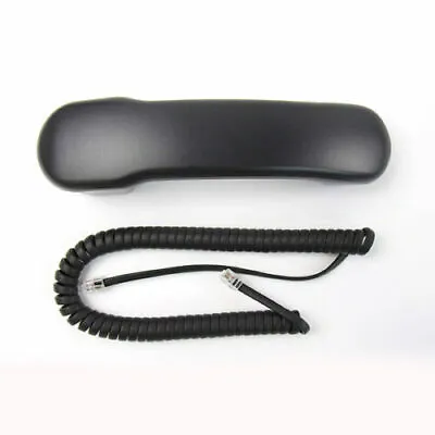 Handset W/ Cord Aastra Nortel Phone Vista Power Touch 390 392 480 PT390 Black • $14.99