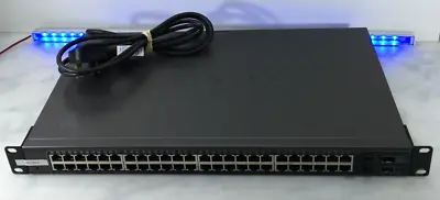 Netgear ProSafe 48 Port Gigabit Smart Switch GS748T V4h2 Rack Mountable #G7 • £42.98