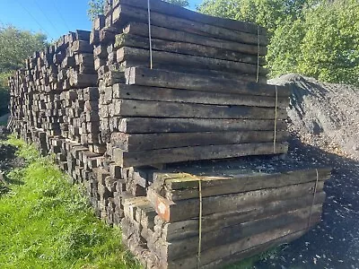 Reclaimed Oak Sleepers Full Size 250x150x2.6 Free Delivery Nationwide £18 +vat • £21.60