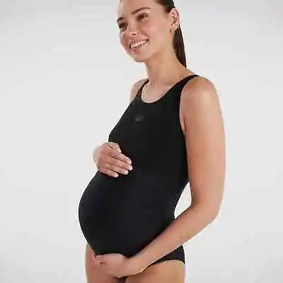Speedo Women's Maternity Fitness One Piece Swimsuit Swimming Costume BNWT • $28.53