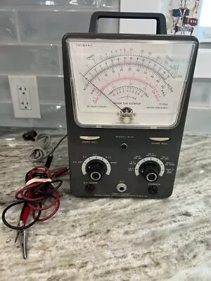 Vintage Heath Company Vacuum Tube Tester Volt Meter Model IM-10 Works • $39.99