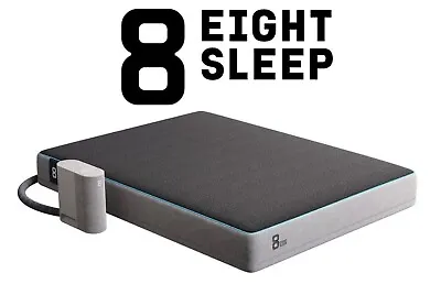 $1100 • Buy New Vacuum Sealed Eight Sleep King Original Mattress/Pod Cover + Gently Used Hub