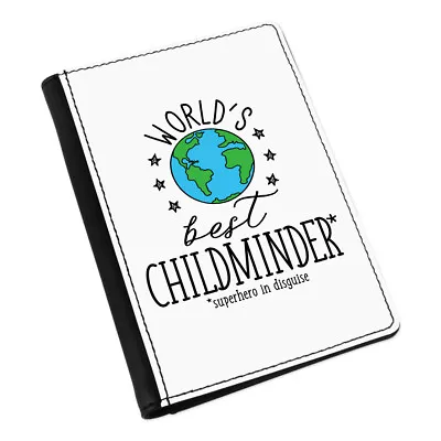 World's Best Child Minder Passport Holder Cover Case Funny Best Awesome Au Pair • £16.99