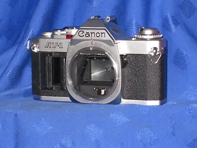 Vintage Canon AV-1 35mm SLR Body *READ DESCRIPTION* • £12