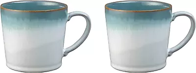 £39.35 • Buy Denby 123048912 Azure Haze 2 Piece Large Mug Set