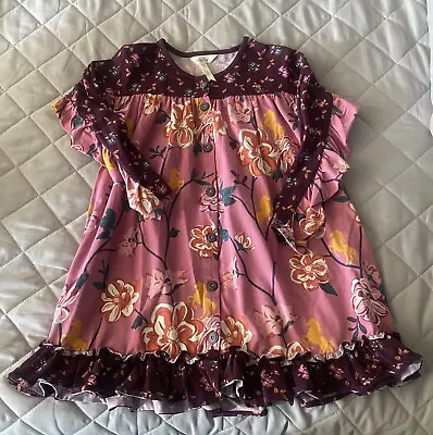 Matilda Jane Moments With You Fresh Cut Flowers Dress Size 6 • $10.99