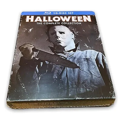 $224.99 • Buy Halloween: Complete Collection Michael Myers (Blu-ray, 10-Disc Set ) Sealed Rare