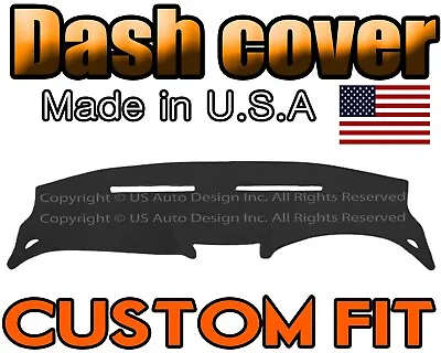 Fits 1998-2004 FORD MUSTANG DASH COVER MAT DASHBOARD PAD MADE IN USA /  BLACK • $37.90