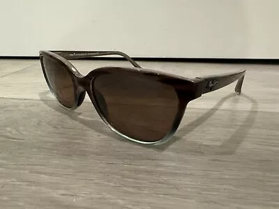 Maui Jim Honi HS758-22B Brown Blue Frame / Bronze Polarized Sunglasses • $69.99