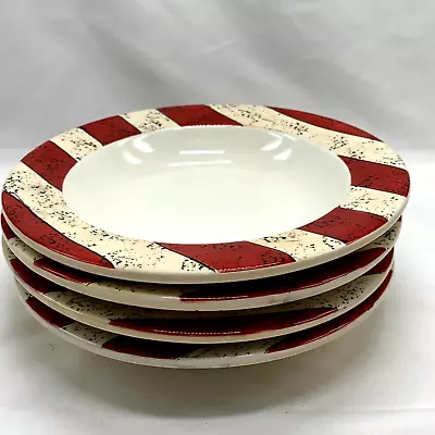 Sakura Warren Kimble Colonial Bowls Soup Cereal Salad Set Of 4 8.5in • $20.93