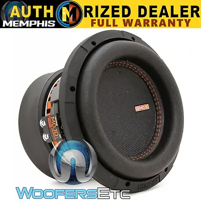 Memphis Mjm844 Mojo 8  Sub 900w Rms Dual 4-ohm Subwoofer Bass Car Speaker New • $259.95