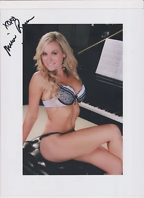 Michelle Baena Autographed 8x10 Photo Auto Playboy Benchwarmer Model COA • $24.95