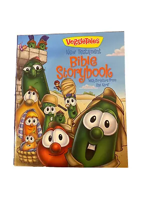 Veggie Tales Bible Storybook Childrens Christian Life:  New Testament  (Great) • $5.99