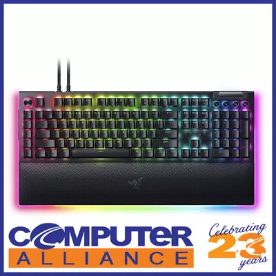Razer BlackWidow V4 Pro Mechanical Yelllow Switch RZ03-04681800 Gaming Keyboard • $399