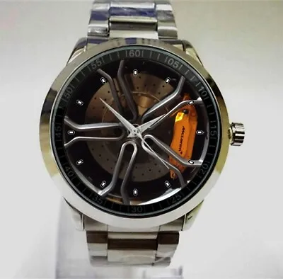 Hot McLaren Wheel Velg Rim Item Collection Sport Metal Watch • $24.99