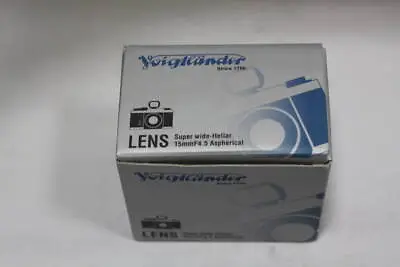 Voigtlander Bessa Super Wide Helier 15mm F4.5 Aspherical • $706.37