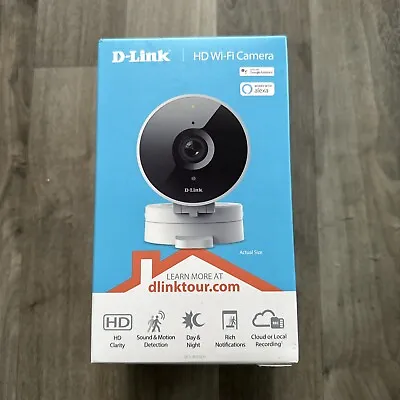 D-Link DCS-8010LH-WM 720p Wi-Fi Indoor Security Camera - White - SEALED • $57.19