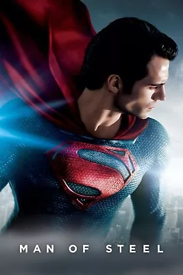 SUPERMAN MAN OF STEEL 11 X17  MOVIE POSTER PRINT #10 • $14.99