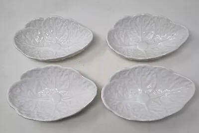 Set Of Vintage Portugal Majolica Cabbage Leaf Bowls • £14.99