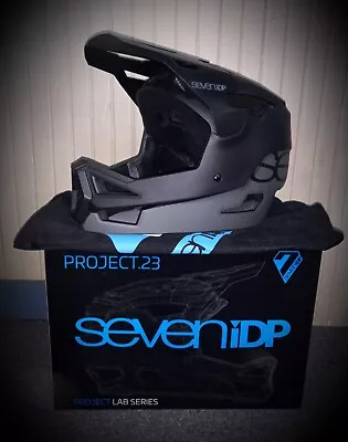 7 Idp Project 23 Abs Mtb/bmx Helmet Graphite/black Size Adult Large • $159.99