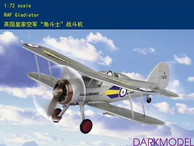 Hobby Boss 80289 1/72 Scale Gloster Gladiator  Model Kit • $18.03