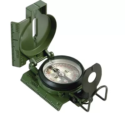 Cammenga Model 3h Tritium Lensatic Compass Olive Drab US Military Issue Pouch • $33.90