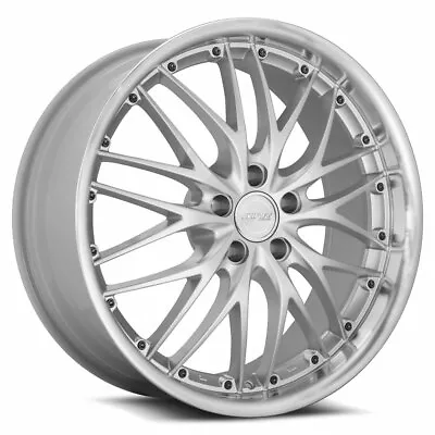 MRR Wheels Rim GT1 20x8.5 5x120 ET20 72.6CB Hyper Silver Machine Lip • $370