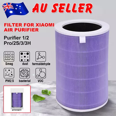 Filter Carbon Activated For Xiaomi Mi Air Purifier 1 2 2S 3 3H Pro PM 2.5 Odour • $27.85