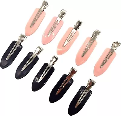 £3.25 • Buy 10pcs Ladies No Bend Hair Clips, Pin Curl Hairclip, Makeup No Crease Hair Clip