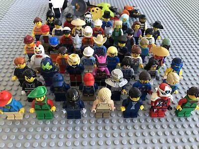 LEGO Bulk Mini Figures X 52. Mixed Bulk Lot + Weapons & Accessories. # 4. • $90