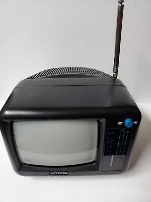 Portable TV Radio Action 5  B/W Model ACN3511 Television Without Cord • $29.99