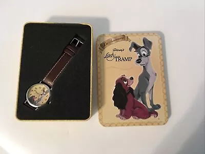 Disney Lady And The Tramp 50th Anniv. Watch And Tin New • $60