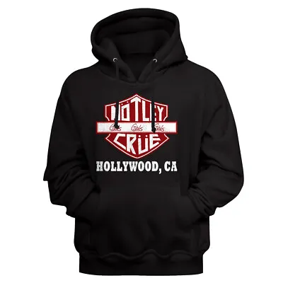 Motley Crue Girls Girls Girls Hollywood CA Men's Pullover Hoodie Metal Music • $47.50