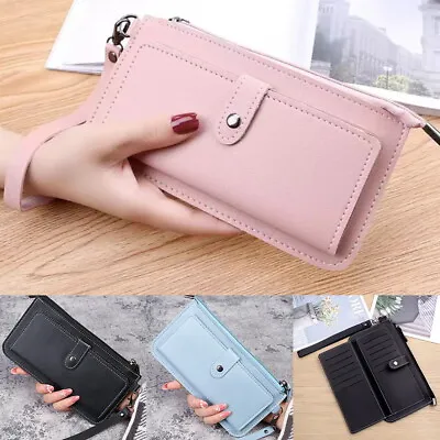 £4.99 • Buy Ladies Short Small Money Purse Wallet Women Leather Folding Coin Card Holder UK