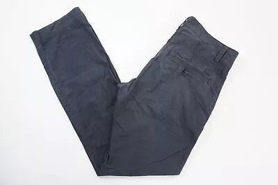£31.05 • Buy Mexx Chino Trousers Vulcan Men's W33 L34 33/34 Black Straight Gabardine F2618