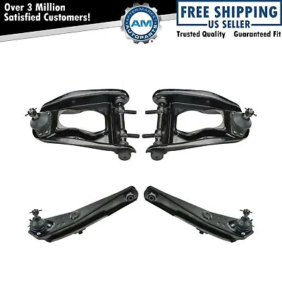Front Upper Lower Control Arm Ball Joint Suspension Kit Set 4pc For Mustang New • $178.53
