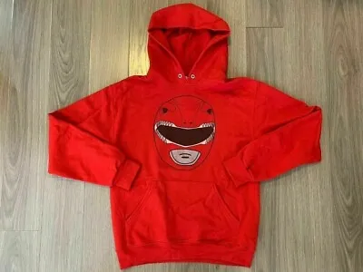 Mighty Morphin Power Rangers Red Ranger Pullover Hoodie Red Jason Vintage S • $12.99