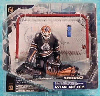 Mcfarlane Series 2 Tommy Salo Nhl 2002 Action Figure Variant Blue Jersey Oilers • $17.99