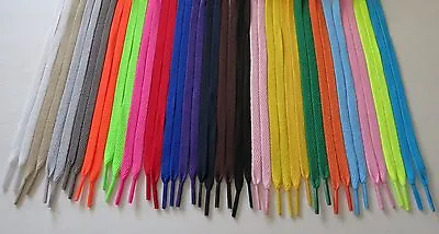 FLAT Athletic 27 36 45 54 63 72 Inch Sneaker SHOELACES - Shoe Lace Strings • $6.19