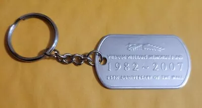 Used Vietnam Veterans Memorial Fund 2007 25th Anniversary Keychain Key Ring • $7